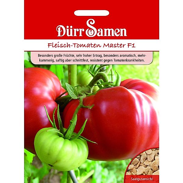 Dürr Samen Fleisch-Tomaten Master F1 Saatgut günstig online kaufen