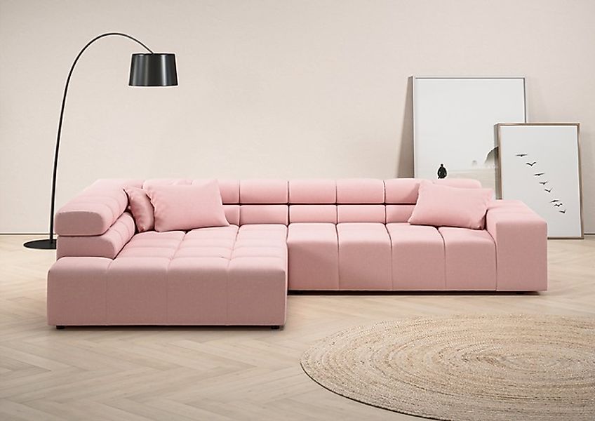 INOSIGN Ecksofa »Ancona incl. Kopfteilverstellung, OTTOs Choice, Breite 319 günstig online kaufen