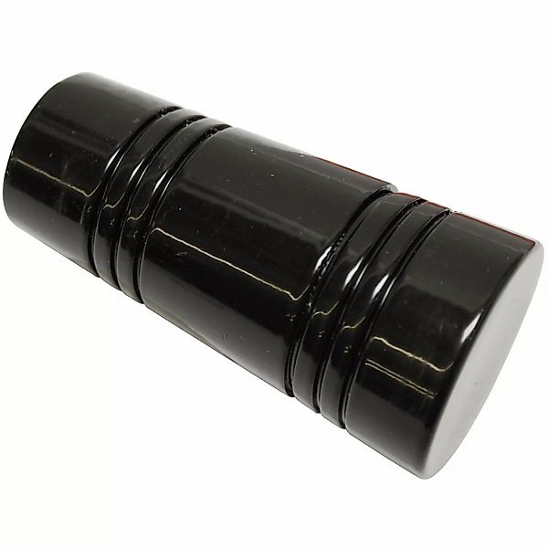 Gardinia Endstück Chicago Apollo für Ø 20 mm Schwarz 2-er Pack günstig online kaufen