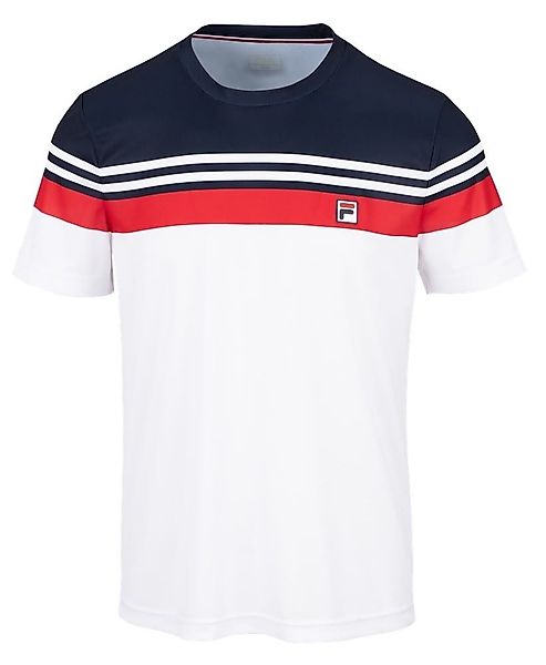 Fila T-Shirt Malte weiss/rot Herren günstig online kaufen