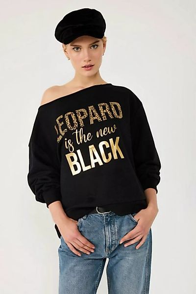 No Matter What Sweatshirt Leopard Komfort Sweatshirt günstig online kaufen