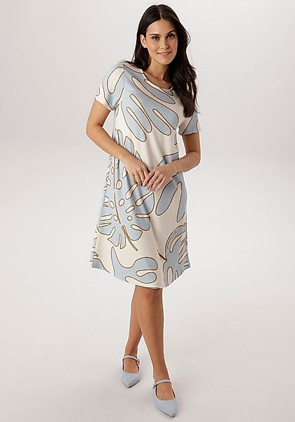 Aniston SELECTED Jerseykleid in leichter A-Linien-Form - NEUE KOLLEKTION günstig online kaufen