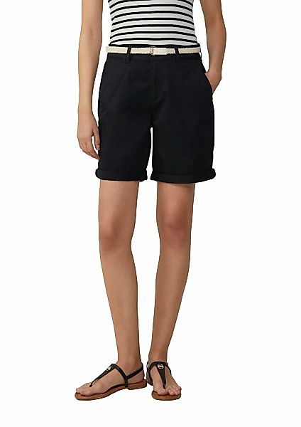 s.Oliver Chinoshorts, Sommerhose mit geflochtenem Gürtel günstig online kaufen