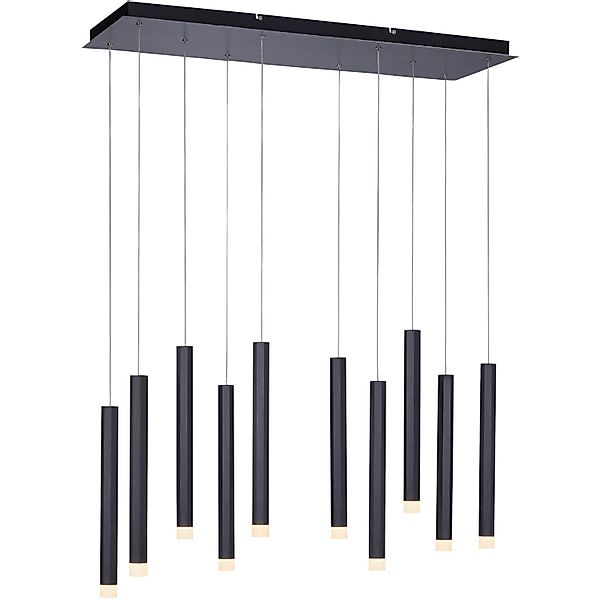JUST LIGHT Pendelleuchte »BRUNO«, 10 flammig, Leuchtmittel LED-Board   LED günstig online kaufen