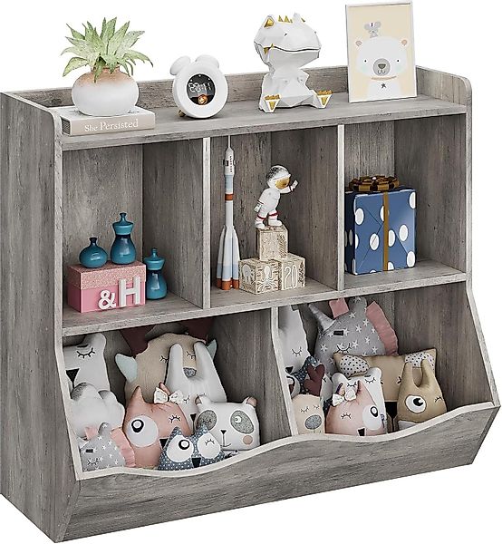 GarveeMore Kinderregal Spielzeugregal Kinderregal mit 5 günstig online kaufen