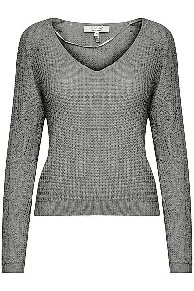 b.young Strickpullover BYOMIKKA JUMPER Strickpullover mit V-Ausschnitt günstig online kaufen