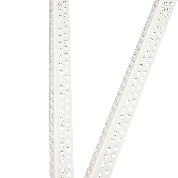 ProfileXXL Eckschutzprofil 2,5m x 23mm x 23mm Starr PVC Weiß Trockenbau günstig online kaufen