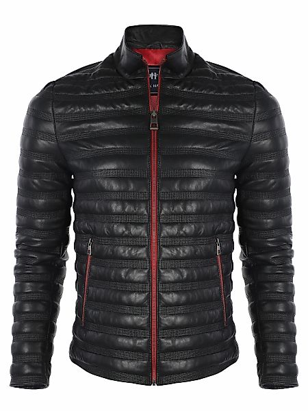 Felix Hardy Lederjacke "Sportliche Lederjacke mit Reißverschluss" günstig online kaufen