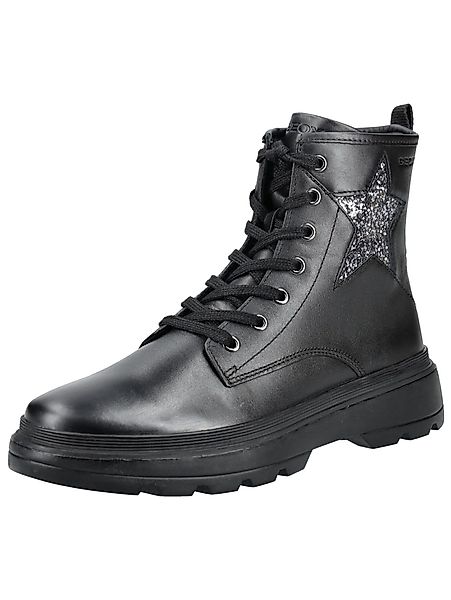 Geox Stiefelette Leder/Textil Schnürstiefelette günstig online kaufen