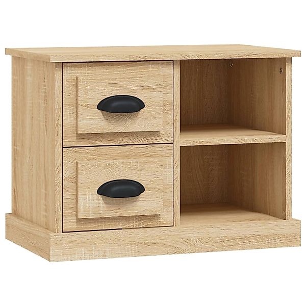 vidaXL Nachttisch Nachttisch Sonoma-Eiche 60x35,5x45 cm günstig online kaufen