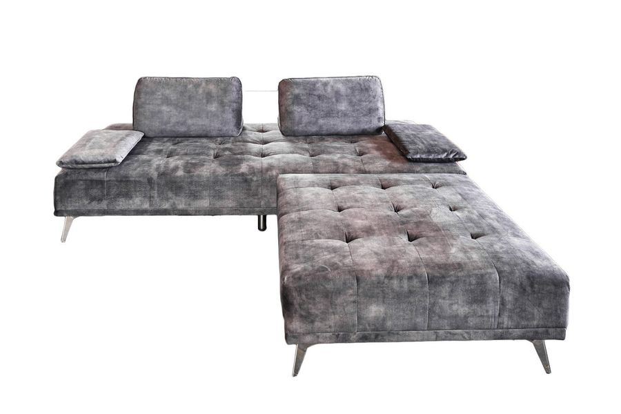 KAWOLA Schlafsofa WIOLO Velvet moosgrün - günstig online kaufen