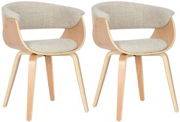 CLP Esszimmerstuhl Bruce (2er Set), mit günstig online kaufen