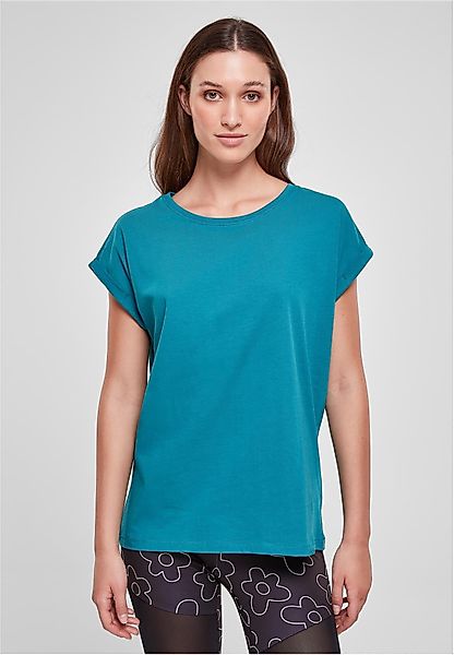 URBAN CLASSICS Rundhalsshirt Ladies Extended Shoulder günstig online kaufen