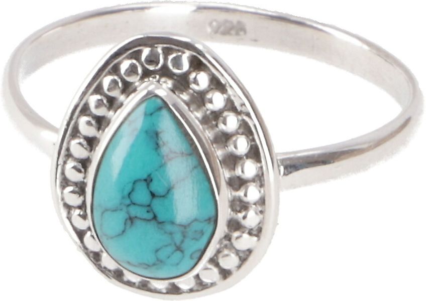 Guru-Shop Silberring Boho Silberring, filigraner Edelsteinring günstig online kaufen