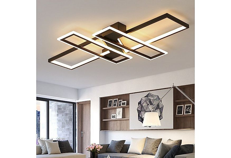 ibettertec Deckenleuchten LED Deckenlampe 94W Dimmbar mit Fernbedienung 300 günstig online kaufen