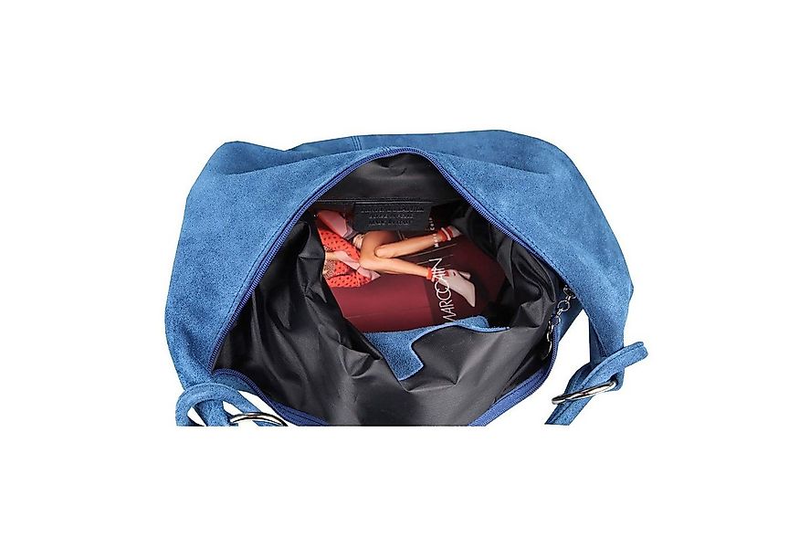 ITALYSHOP24 Schultertasche Made in Italy Damen Leder Tasche Shopper Umhänge günstig online kaufen