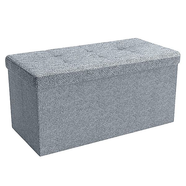 Intirilife Sitzhocker (Sitzwürfel mit Stauraum 76x38x38 günstig online kaufen