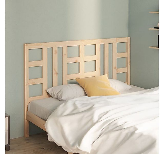 vidaXL Kopfteil Kopfteil 126x4x100 cm Massivholz günstig online kaufen