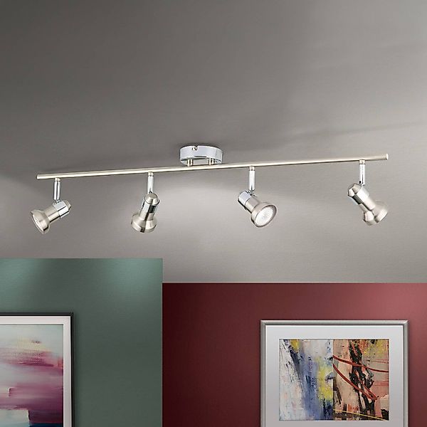 Orion Leuchten Strahler Seba 4 x GU10 Satin günstig online kaufen