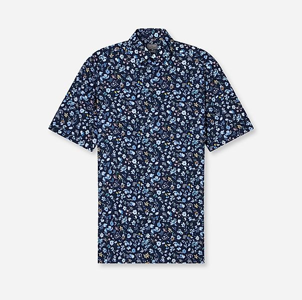 OLYMP Kurzarmhemd Luxor comfort fit mit floralem Print günstig online kaufen