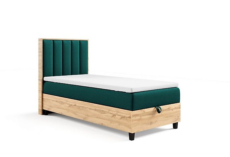 Best for Home Boxspringbett mit Bettkasten Trinity K-10 PLATE SINGLE inkl i günstig online kaufen