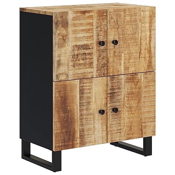vidaXL Sideboard mit 4 Türen 60x33x75 cm Massivholz Mango 352917 günstig online kaufen