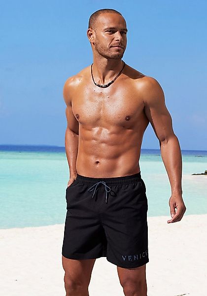 Venice Beach Badeshorts seitliche Eingrifftasche mit Reißverschluss günstig online kaufen