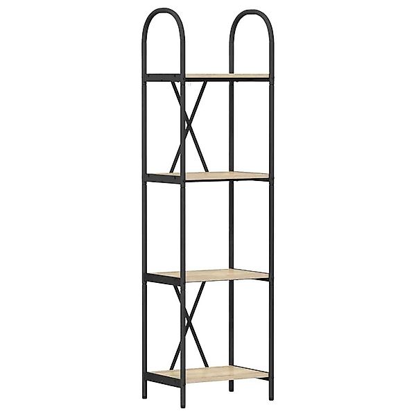 vidaXL Bücherregal Regal Sonoma-Eiche 40 x günstig online kaufen