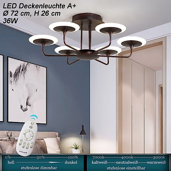 Euroton LED Deckenleuchte LED Deckenleuchte 9230X günstig online kaufen