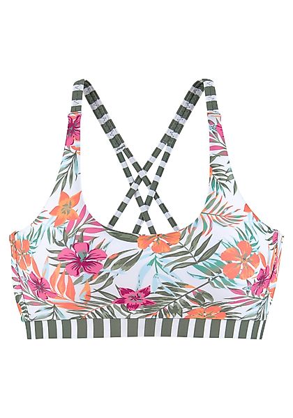 Venice Beach Bustier-Bikini-Top Summer, mit gerkreuzten günstig online kaufen