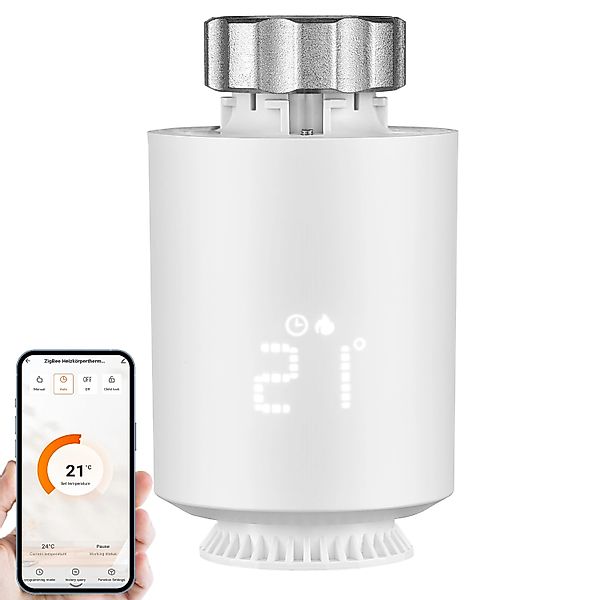 echos Heizkörperthermostat Zigbee Eco-4160, (Packung, 1 St) Kindersicherung günstig online kaufen