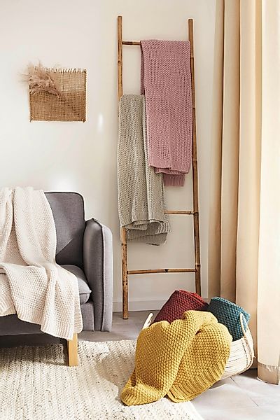 Wohndecke Strick, Primera, mit einer hochwertigen günstig online kaufen