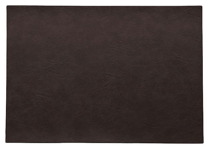 ASA SELECTION Platzset VEGAN LEATHER, Tisch-Sets, Dunkelbraun, B 33 cm, (4- günstig online kaufen