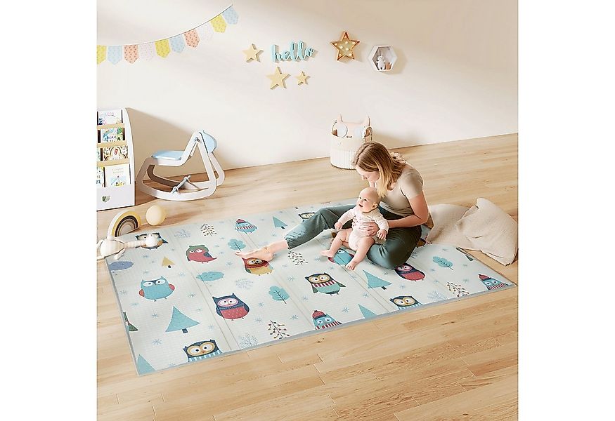 AIYAPLAY Spielmatte (Faltbare Spielteppich, 1-St., Doppelseitige Krabbelmat günstig online kaufen