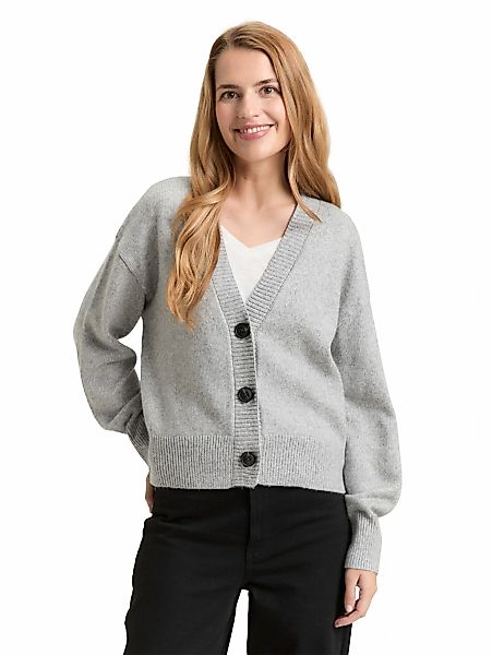 TOM TAILOR Cardigan mit Rippbündchen günstig online kaufen