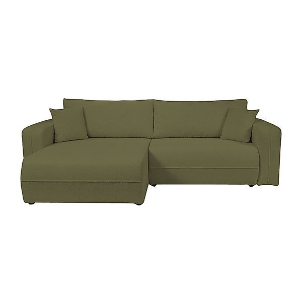 Kaiser Möbel Ecksofa Ecksofa Oreo L-Form Bettkasten Und Schlaffunktion Stof günstig online kaufen