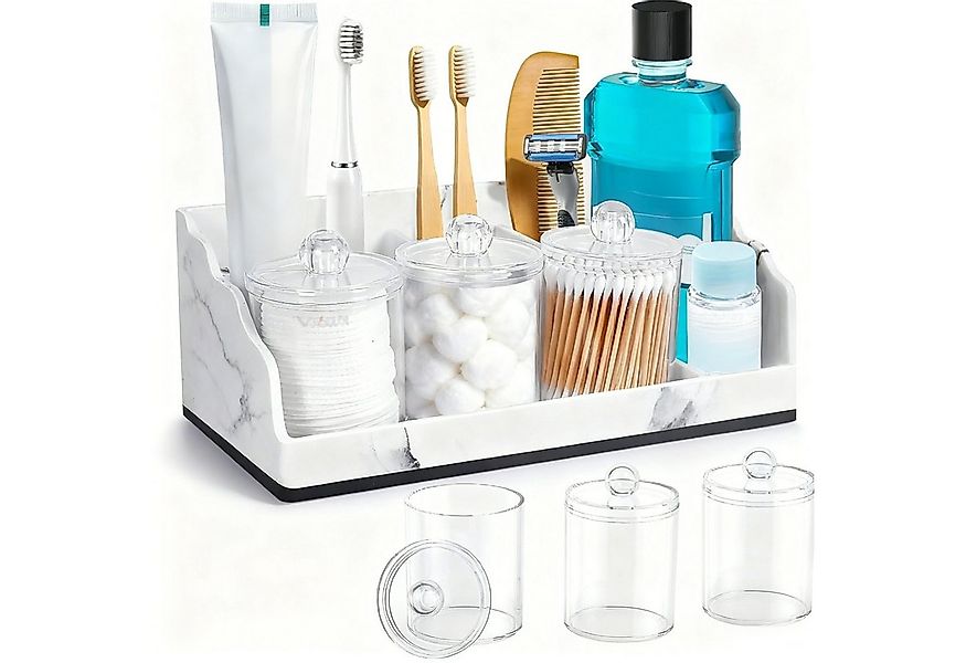 SURFOU Zahnbürstenhalter Toothbrush Holder Zahnbürste Halterung mit Trennwä günstig online kaufen