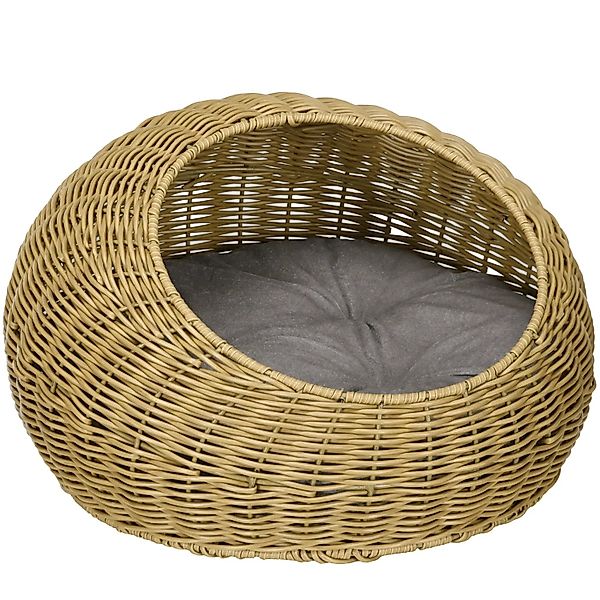 PawHut Tierhaus Haustierbett Katzenhöhle, mit Kissen, für Katzen bis 4 kg, günstig online kaufen