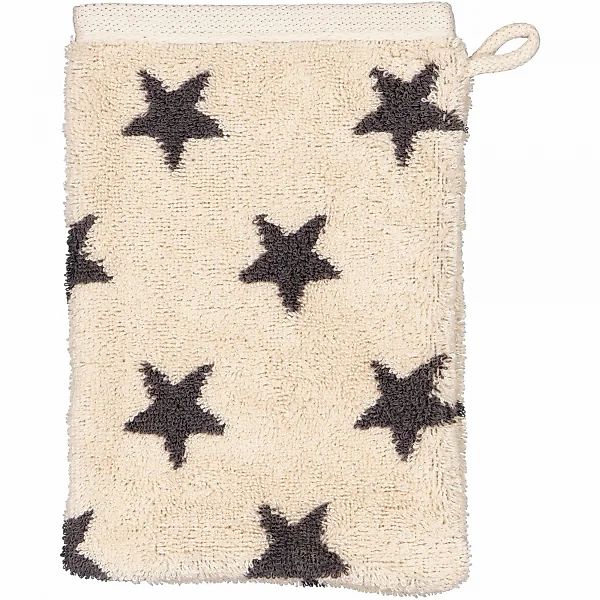 Cawö Handtücher NEW STARS Sterne klein 6261 - Farbe: beige/basalt - 37 - Wa günstig online kaufen