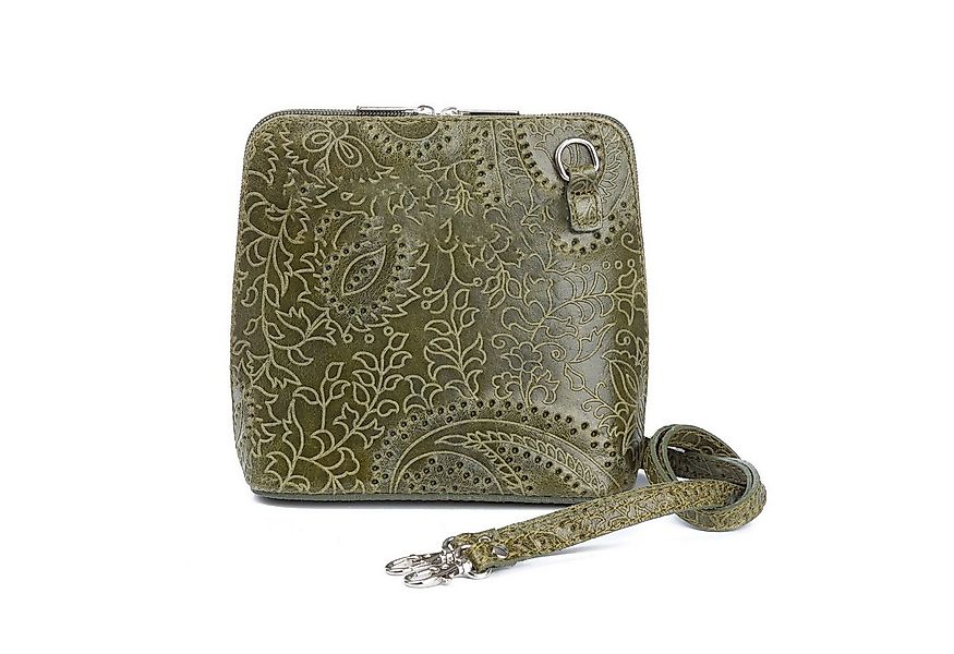 Der Trachtler Trachtentasche Paisley, mit verspielter Prägung -ECHT LEDER- günstig online kaufen