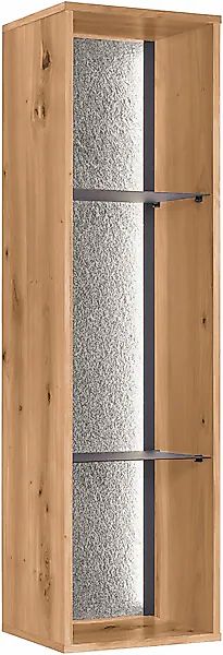 set one by Musterring Hängeregal, (1 St.), Rückwand mit Zierelement, Beleuc günstig online kaufen