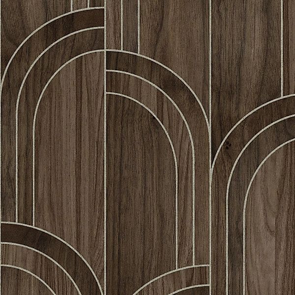 Sublime Vliestapete »MODELLA WOOD WALNUT«, Holz, Design Tapeten günstig online kaufen