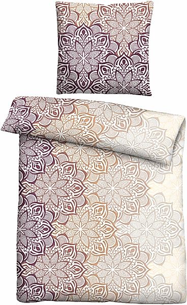 Castell - Markenbettwäsche Bettwäsche "0301127" 2 Stk. wohlig warm, tempera günstig online kaufen