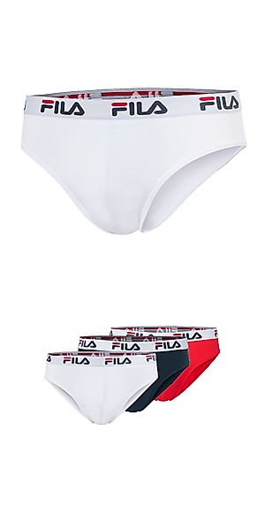 Fila Slip MAN BRIEF (3er Pack) mit elastischem Logobund günstig online kaufen