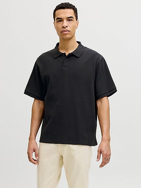Jack & Jones Poloshirt JJEHARRISON STRUCTURE POLO SS LN mit Polokragen günstig online kaufen