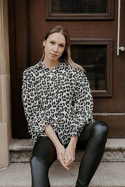 von Herzen Langarmbluse Kurze Musselinbluse "Leo" günstig online kaufen