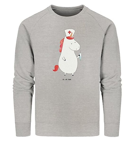 Mr. & Mrs. Panda Longpullover Einhorn Krankenschwester Größe L - Heather Gr günstig online kaufen