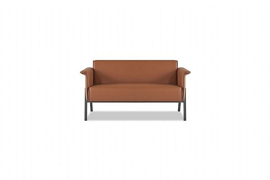 JVmoebel 2-Sitzer Brauner Arbeítszimmer 2-Sitzer Luxuriöses Zweisitzer Sofa günstig online kaufen