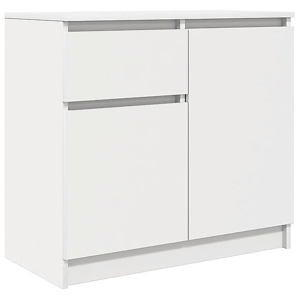 vidaXL Sideboard Sideboard mit Schublade Weiß günstig online kaufen