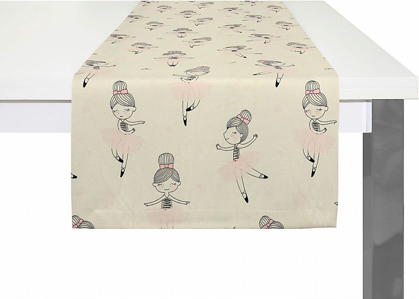 Adam Tischläufer "Ballerina" GOTS organic,zertifiziert durch CERES 0242für günstig online kaufen